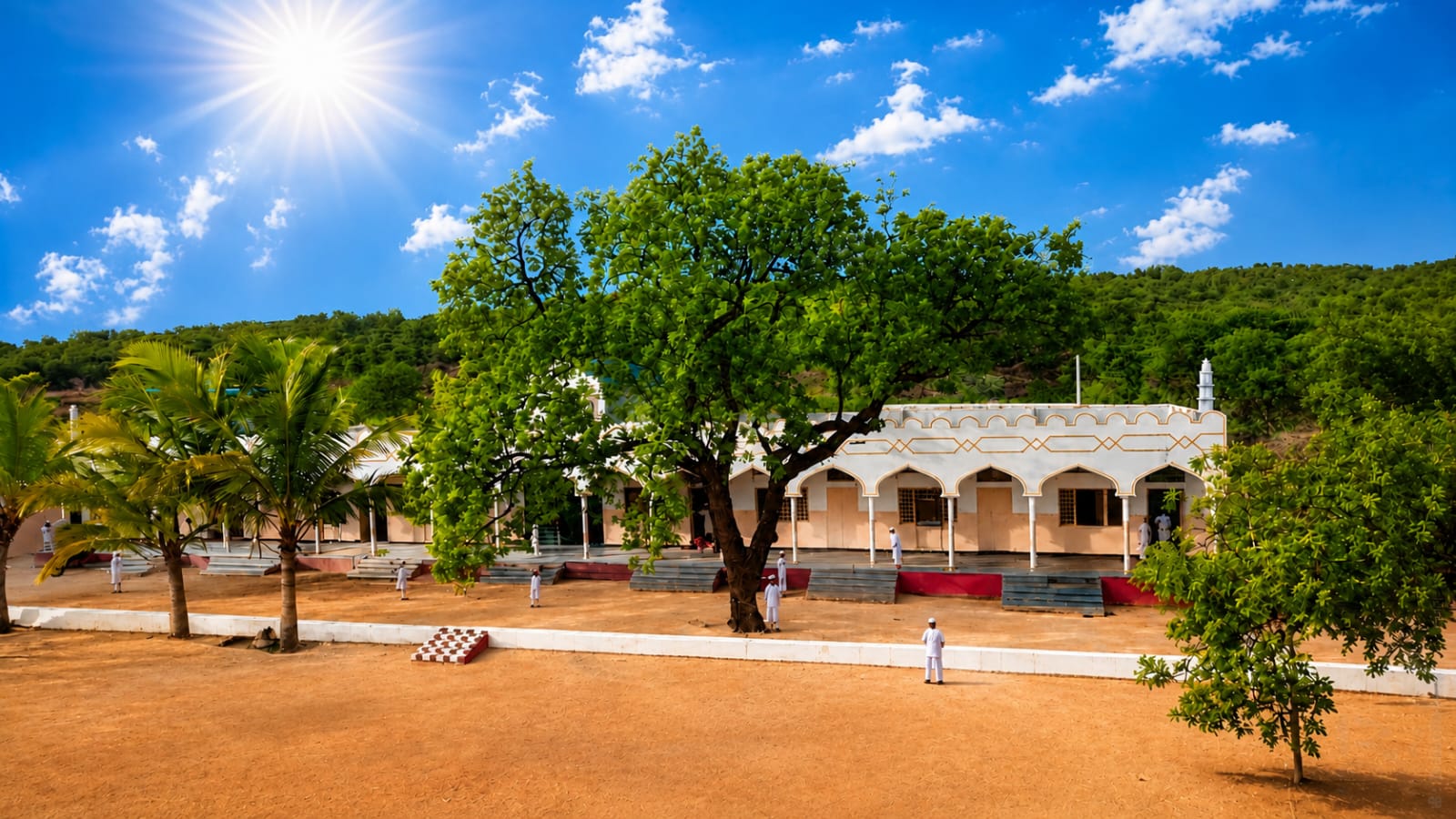 Campus Grounds at Idara Ahsanul Madaris